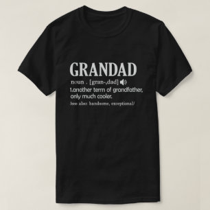 Großad Definition Funny bedeutet Cool Großvater T-Shirt