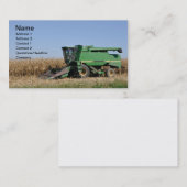 Großanlage für umweltfreundliche Landwirtschaft Visitenkarte (Vorne/Hinten)