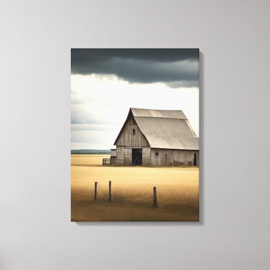 Großarlenstall Leinwanddruck (Vorderseite)