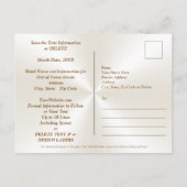 Großartig billig, 50. Jahrestag Save the Date, Postkarte (Rückseite)