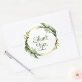 Großartig blau danke Ihnen Aufkleber (Umschlag)