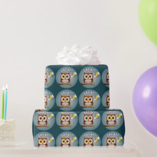 Großartig, Eule! Geschenkpapier