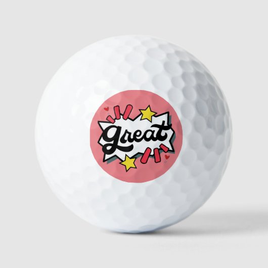großartig golfball (Vorderseite)