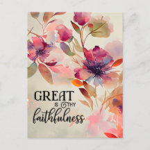 Großartig ist Deine Faithfulness Christlich Hymn F