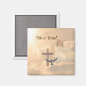 Großartig ist er Risen Magnet (Vorderseite/Rückseite)