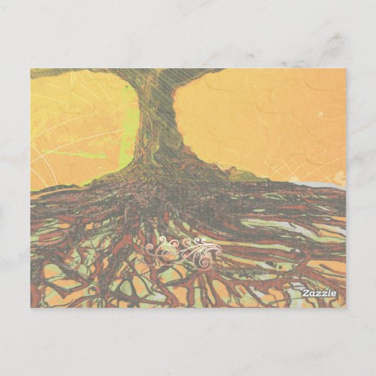 Großartig ist seine Treue Postkarte (Rückseite)