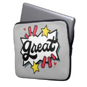 großartig laptopschutzhülle (Vorderseite Links)