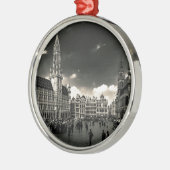 Großartig-Platz, Brüssel, Belgien Ornament Aus Metall (Links)