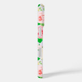 Großartig weißrosa Rosen Case-Mate iPhone Gehäuse Hülle (Rückseite / Rechts)