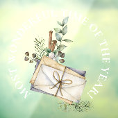 Großartig wunderbare Zeit, Weihnachten Fensteraufkleber (Blatt 3)