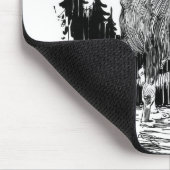 Großartige alte Elche Mousepad (Ecke)