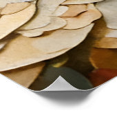 Großartige Braut und Groom Collage Poster (Ecke)