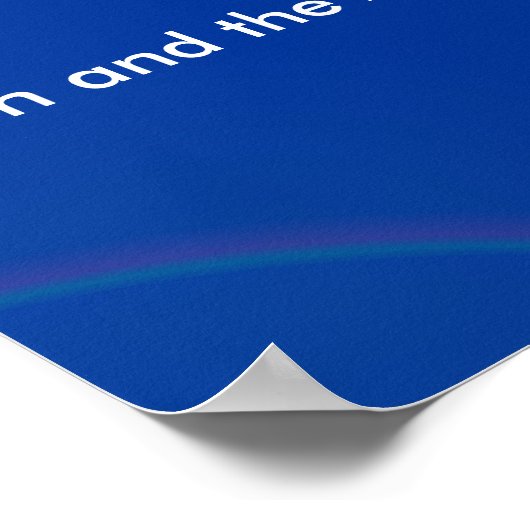 großartige Bücher, "Um für eine Zukunft zu leben.. Poster (Ecke)