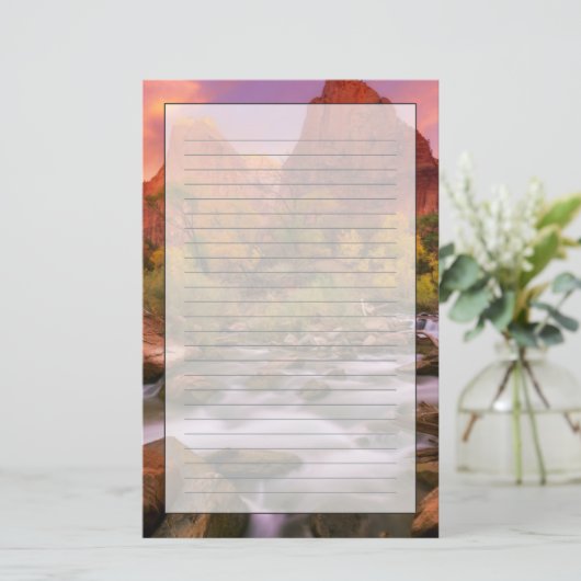 Großartige Dämmerung Briefpapier (Stehend Vorderseite)