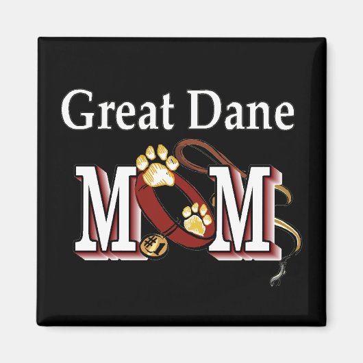 Großartige Dane-Mama-Geschenke Magnet (Vorne)