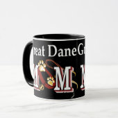 Großartige Dane-Mama-Geschenke Tasse (Vorderseite Links)
