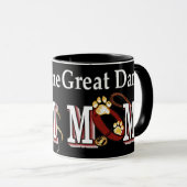Großartige Dane-Mama-Geschenke Tasse (VorderseiteRechts)