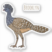 Großartige Darstellung des Cartoon von Vogelscheuc Aufkleber (Vorderseite)