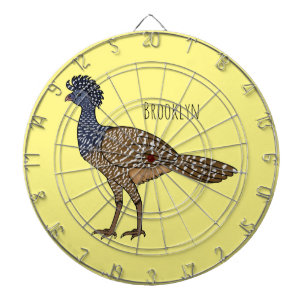 Großartige Darstellung des Cartoon von Vogelscheuc Dartscheibe