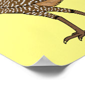 Großartige Darstellung des Cartoon von Vogelscheuc Poster (Ecke)