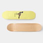 Großartige Darstellung des Cartoon von Vogelscheuc Skateboard (Horizontal)