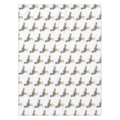 Großartige Darstellung des Cartoon von Vogelscheuc Tischdecke (Vorderseite)