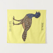 Großartige Darstellung des Cartoon von Vogelscheuc Wandteppich (Vorderseite (Horizontal))