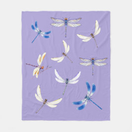 Großartige Drachenfliegen im Luftzug auf dem Dusky Fleecedecke