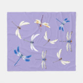 Großartige Drachenfliegen im Luftzug auf dem Dusky Fleecedecke (Vorderseite (Horizontal))