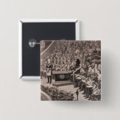 Großartige FreimaurerAnsammlung im königlichen Button (Vorne & Hinten)