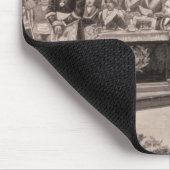 Großartige FreimaurerAnsammlung im königlichen Mousepad (Ecke)