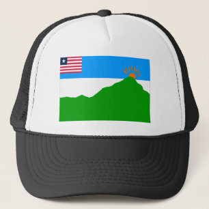 Großartige Gedeh Landkreis-Flagge Truckerkappe