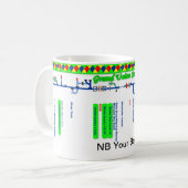 Großartige Gewerkschafts-Kanal-Weg-Karte (1 von 4) Tasse (Vorderseite Links)