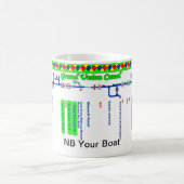 Großartige Gewerkschafts-Kanal-Weg-Karte (1 von 4) Tasse (Mittel)