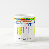 Großartige Gewerkschafts-Kanal-Weg-Karte (1 von 4) Tasse (Mittel)