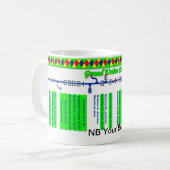 Großartige Gewerkschafts-Kanal-Weg-Karte (2 von 4) Tasse (Vorderseite Links)