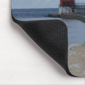 Großartige Hafen-Leuchttürme Mousepad (Ecke)