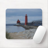 Großartige Hafen-Leuchttürme Mousepad (Mit Mouse)