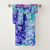 Großartige Hydrangea-Blüten Badhandtuch Set (Insitu)