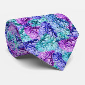 Großartige Hydrangea-Blüten Krawatte (Gerollt)