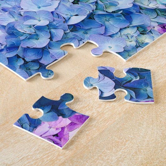 Großartige Hydrangea-Blüten Puzzle (Seite)