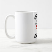 Großartige Ideen beginnen mit Kaffee Kaffeetasse (Links)