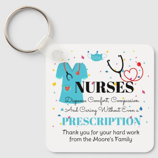 großartige Krankenschwestern wie Sie schätzen Tag Schlüsselanhänger (Vorderseite)