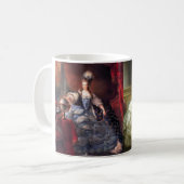GROSSARTIGE MARIE ANTOINETTE KAFFEETASSE (Vorderseite Links)