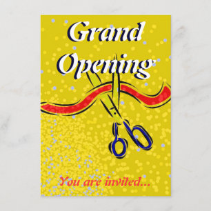 Großartige Öffnungs-ProdukteinführungsgoldParty Einladung