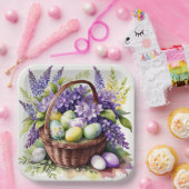 Großartige Osterpapiere-Teller Pappteller (Party)