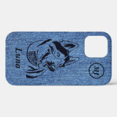 Großartige personalisierbare sibirische Husky iPho Case-Mate iPhone Hülle (Rückseite (Horizontal))