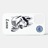 Großartige personalisierbare sibirische Husky iPho Case-Mate iPhone Hülle (Rückseite (Horizontal))