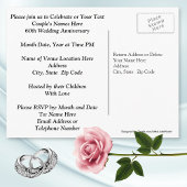 Großartige Personalisierte Einladungen zum 60. Jah