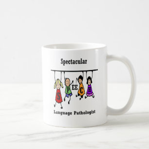 Großartige Rede-Sprachenpathologe-Kinder Kaffeetasse